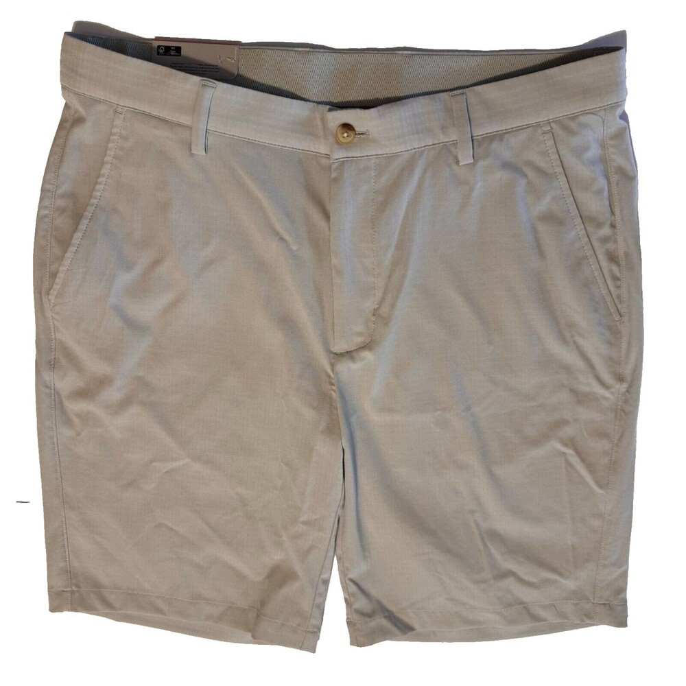 Greg Norman Mens Size 40 Shorts Golf Gray Ultimate Comfort 4 Way Stretch New